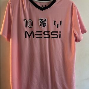 Messi Kids Pink Jersey XL NWOT